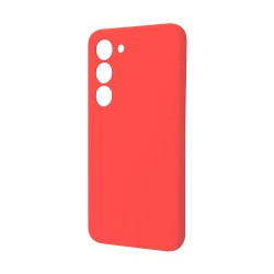 Capa de Silicone Mole para Samsung Galaxy S23 Plus Vermelho Capa de Silicone Mole para Samsung Galaxy S23 Plus Vermelho